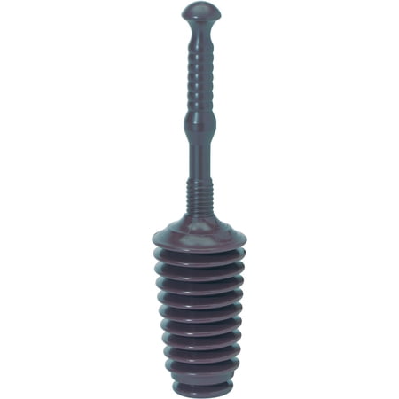Master Plunger MP500-3 Heavy Duty All Purpose Plunger, Laundry Tubs, Bath Tubs, Kitchen Sinks, Garbage Disposal, Toilets Commercial & Residential Use. Equipped with Air Release Valve, Black