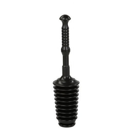 Master Plunger MP500-3 Heavy Duty All Purpose Plunger, Laundry Tubs, Bath Tubs, Kitchen Sinks, Garbage Disposal, Toilets Commercial & Residential Use. Equipped with Air Release Valve, Black