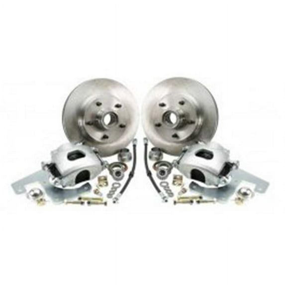 Master Power Brakes 5 x 5.5 in. Bolt Circle Legend Series Front Disc Brake Kit for 1948-1952 Ford F1 Pickup