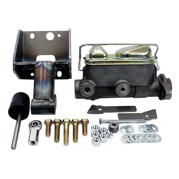 Master Power Brakes AD1702K Dual Master Cylinder Conversion with OE Automatic Transmission for 1940-1954 Chevy Passenger Car