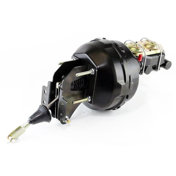 Master Power Brakes BM17415-1A Aluminum Master Cylinder Booster Conversion Kit with 9 in. Dual & 1 in. Bore for 1964-1972 Gm A-Body