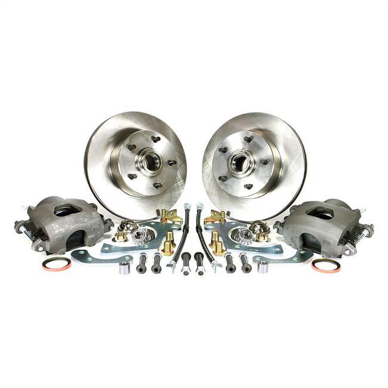 Master Power Brakes DB1722B Legend Series Front Disc Brake Kit for 1965