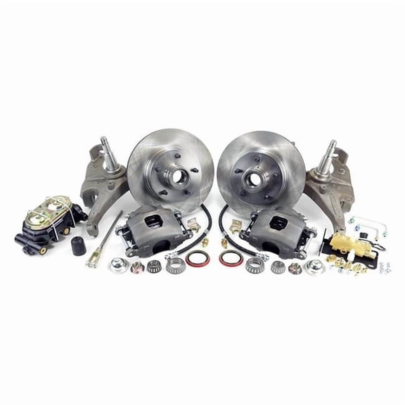 Master Power Brakes DB1754M Legend Series Front Disc Brake Kit for 1960-1962 Chevrolet & GMC 0.5 Ton Pickup - 5 Lug 2WD