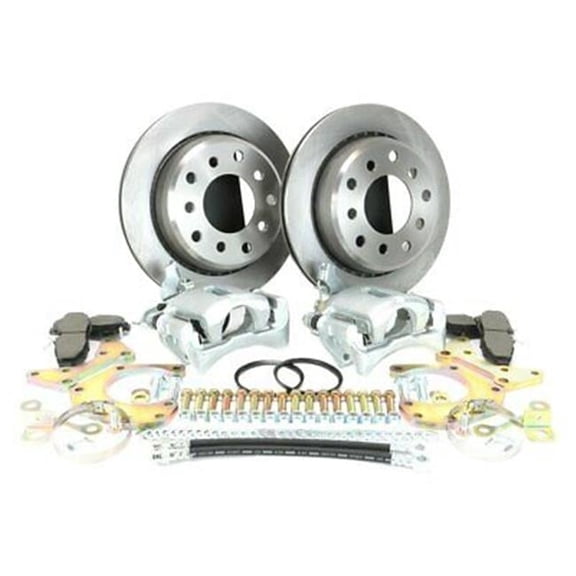 Master Power Brakes DB1796BR Legend Series HP Rear Disc Brake Kit for 1988-1998 Chevy & GMC C1500, 1992-2000 Tahoe & Suburban 2wd