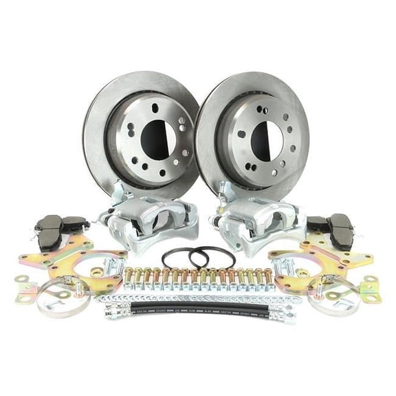 Master Power Brakes DB1796BR6 Legend Series Rear Disc Brake Kit for 1988-1998 Chevy & GMC K1500, 1992-2000 Tahoe & Suburban 4wd