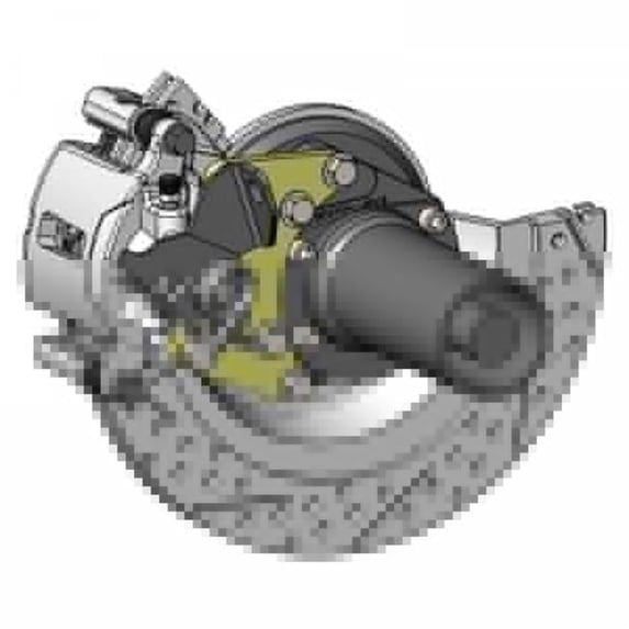 Master Power Brakes DB3517BR 9 in. Rear Disc Brake Conversion Kit for Ford Torino Bearing Flange