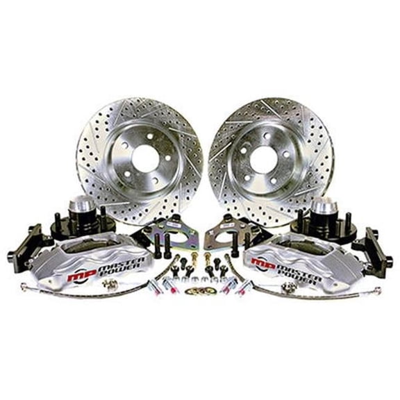 Master Power Brakes DB45212PS Power Brake Kit with Manual Transmission for 1967 Mustang All, 1968-1969 Mustang with OE Drum Spindle