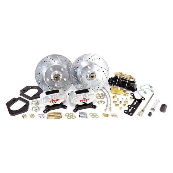 Master Power Brakes Rallye Series Front Disc Brake Kit for 1964-1974 GM A F & X-Body