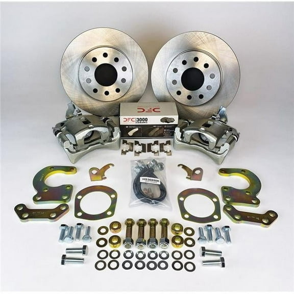 Master Power Brakes DB1772BR Rear Wheel Kit with 10-Bolt Rear Axle & OE Drum Brakes for 1978-1988 GM G-Body