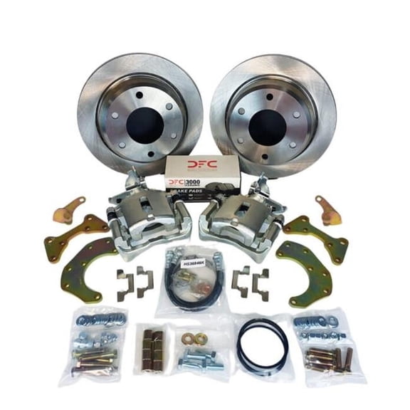 Master Power Brakes DB1793BR6 Rear Wheel Kit with 6-Lug for 1962-1987 Chevrolet 0.5-Ton 2WD Pick-Up & Suburban