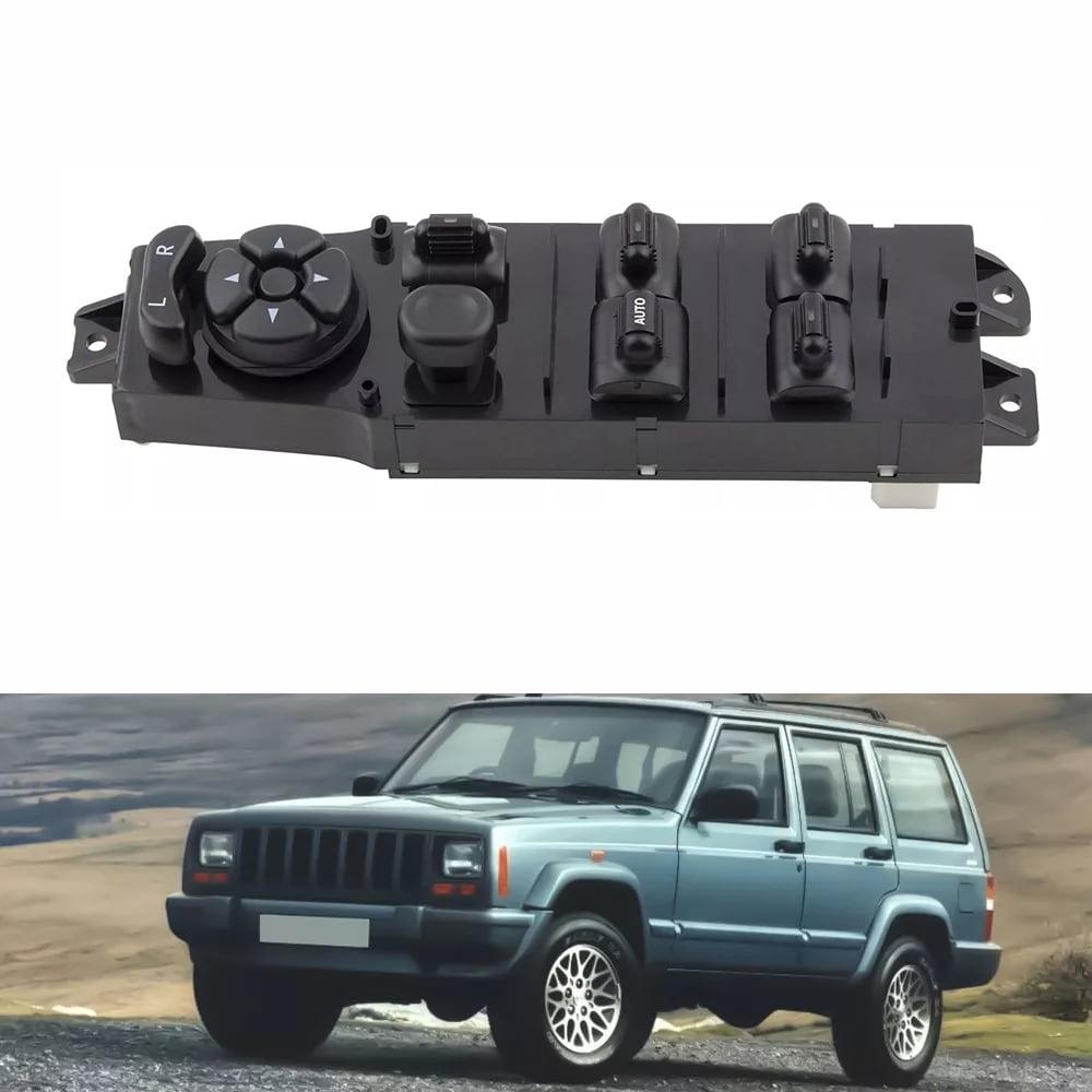 Master Door Window Switch 97-01 Master Power Window Switch For 1997-2001 Jeep Cherokee - Direct Replacement Lifetime Warranty Switch - Foto 10