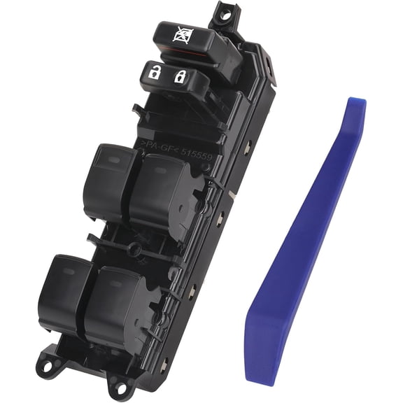 Master Power Window Switch Button Front Driver Side Compatible with 2010-2015 Toyota Prius, 09-11 Camry, 08-13 Land Cruiser, 09-15 Venza, 11-14 Lexus CT200h, Replace OEM 84040-33100