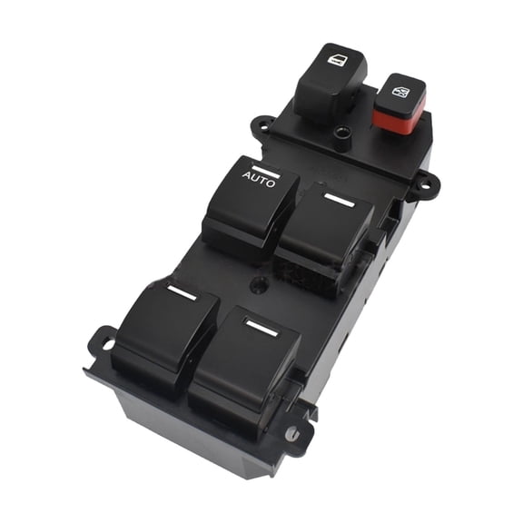 Master Power Window Switch Control Button For Honda CR-V 2007 2008 2009 2010 2011, Front Left Driver Side Power Window Replcaement 35750-SWA-K01-black