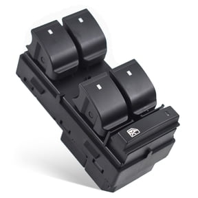 Master Power Window Switch, Driver Side Window Control Switch 20945129 25789692 25951963 Fit for Chevy HHR Silverado Traverse GMC Sierra 1500 2500HD 3500HD