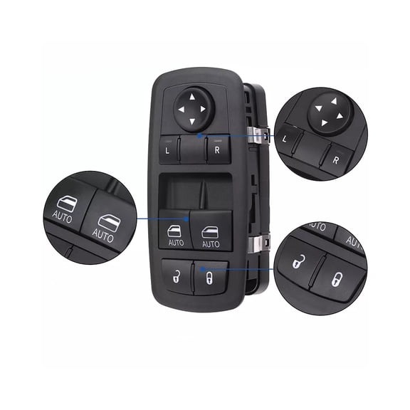 Master Power Window Switch For 15-17Dodge Challenger R/T SRT SXT T/A GT 2-Door