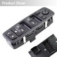 thumbnail image 1 of Master Power Window Switch Left 56046553AC for 2013-2017 Dodge Dart Jeep Cherokee Chrysler 200 68271203AA 68271203AB 641-2733L 901-497, 1 of 5