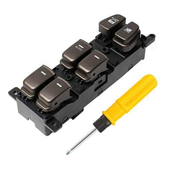 Master Power Window Switch for 2008-2010 Hyundai Sonata, Front Left Driver Side Control Switch 93570-3K600…