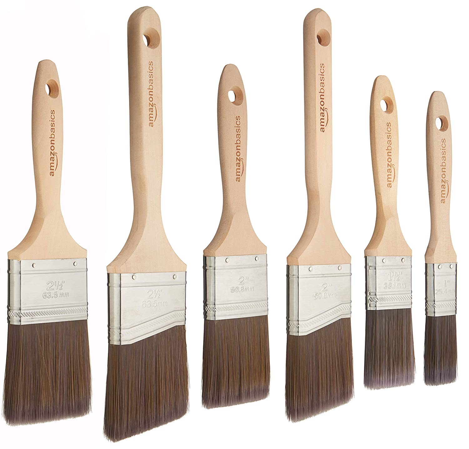 Master Pro Paint Brush Set 6 brushes