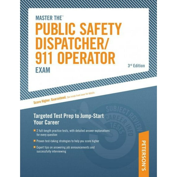 Pre-Owned Master the Public Safety Dispatcher/ 911 Operator Exam, Paperback by Arco (COR), ISBN 0768928176, ISBN-13 9780768928174