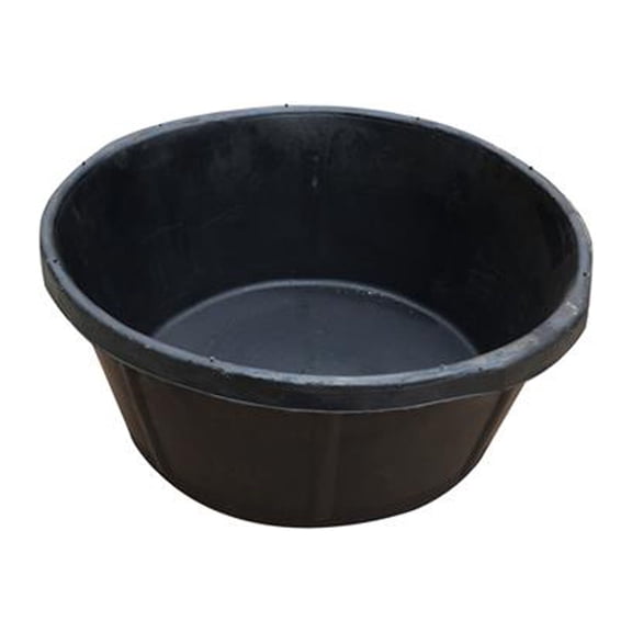 Master Rancher MR6.5GR/UT-BLK Utility Tub, Rubber, 6.5-Gals. - Quantity 10