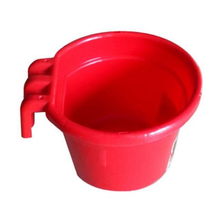 Master Rancher MR8QP-HFB-RED 8 Quart Red Feed Bucket