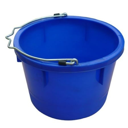 Master Rancher MR8QP/UB-BLUE 8-Quart Blue Poly Resin Farm & Ranch Utility Bucket Pail - Quantity of 2
