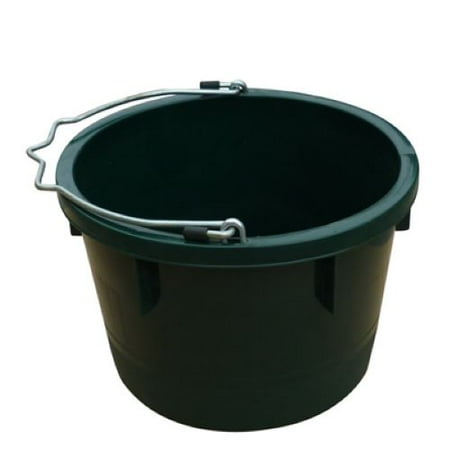 Master Rancher MR8QP/UB-DRKGRN 8-Quart Dark Green Poly Resin Farm & Ranch Utility Bucket Pail - Quantity of 10