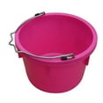 thumbnail image 1 of Master Rancher MR8QP/UB-HTPINK 8-Quart Pink Poly Resin Farm & Ranch Utility Bucket Pail - Quantity of 3, 1 of 1