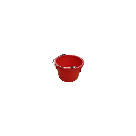 Master Rancher MR8QP/UB-RED Utility Bucket, Red Resin, 8-Qts. - Quantity 10