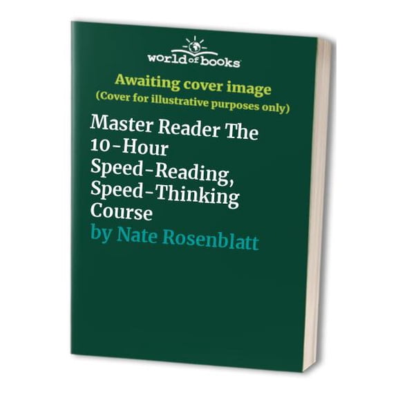 Pre-Owned Master Reader The 10-Hour Speed-Reading, Speed-Thinking Course Paperback