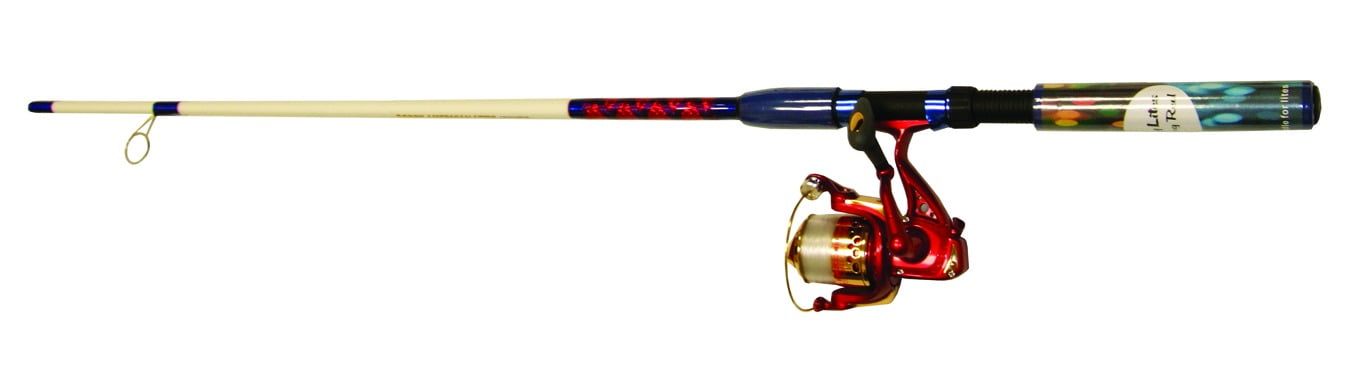 Master Roddy Hunter Led Spinning Combo 7' 2 Piece - Red/White/Blue DN519WL