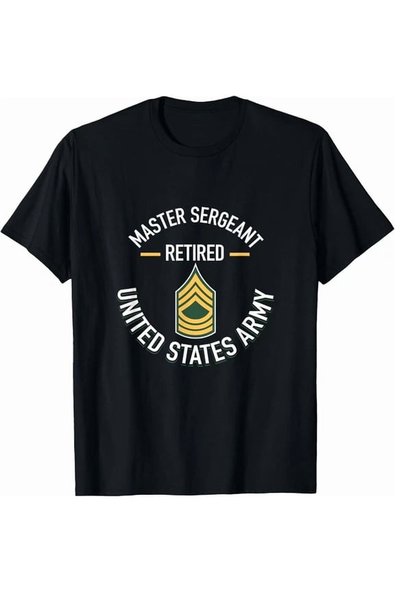 Master Sergeant Msg Retired Army Military Retirement Gift Unisex T-Shirt