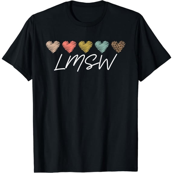 Master Social Worker MSW Graduate LMSW Appreciation T-Shirt