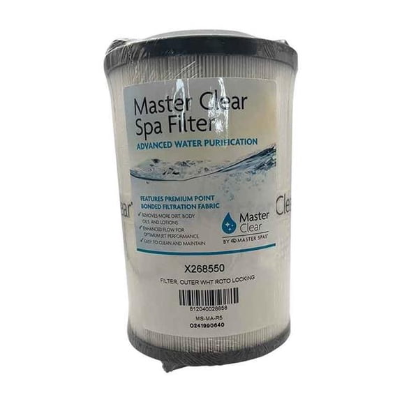 Master Spa X268550 5 x 8.75 in. Getaway Hot Tubs PMA-R5 Filter Cartridge