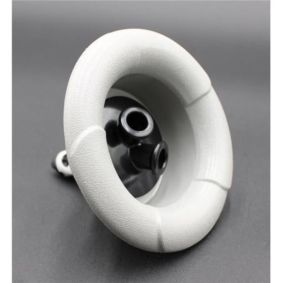 Master Spa Twin Rotating Jet Insert - White - 5 in. - High Performance