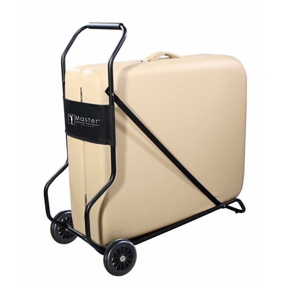 Master SpaMaster Wheeled Carrying Cart, Black