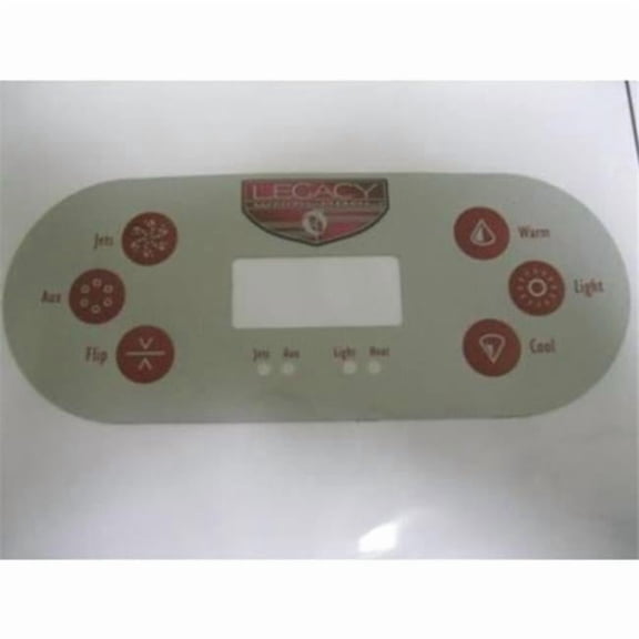 Master Spas X509087 6-Button Overlay TP600 - Legacy Series