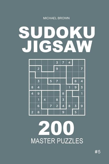 Master Sudoku Jigsaw - 200 Master Puzzles 9x9 (Volume 5), Book 5, (Paperback)