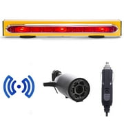 Master Tailgaters 19" Wireless Trailer Tow Light Bar - Magnetic Mount - Ultra Bright LED with 7 Pin RV Blade Hitch Transmitter
