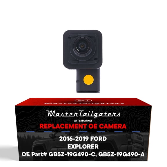 Master Tailgaters Backup Camera for Ford Explorer (2016-2019) OE Part # GB5Z-19G490-C, GB5Z-19G490-A