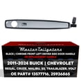 thumbnail image 1 of Master Tailgaters Exterior Door Handle Black/Chrome Replacement for Buick Regal 12-15/ Chevrolet Cruze 11-15, Malibu 13-16, SS 14-16, Trailblazer 13-24, Volt 11-15 OE Part # 13577716  | Front Left, 1 of 6
