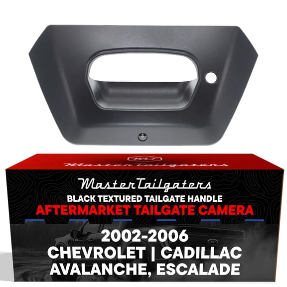 Master Tailgaters Black Tailgate Backup Camera for Chevrolet Avalanche/Cadillac Escalade EXT (02-06)