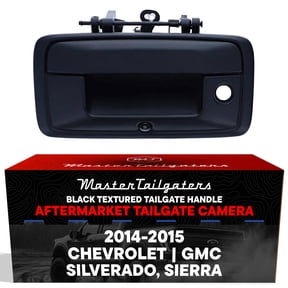 Master Tailgaters Black Tailgate Handle with Backup Camera for Chevrolet Silverado/GMC Sierra 14-15