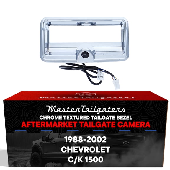 Master Tailgaters Chrome Tailgate Bezel with Backup Camera for Chevrolet C/K 1500 (1988-2002)
