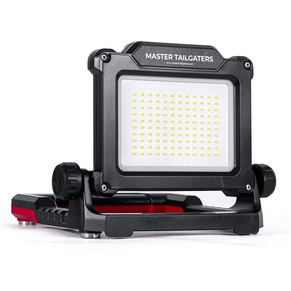 Master Tailgaters FLUD 4000 LED Work Flood Light Compatible for Makita 18v Battery