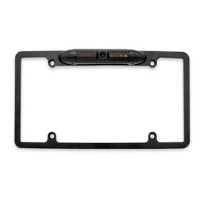 Master Tailgaters Metal License Plate Frame Front/Backup Camera with 8 IR LED Night Vision - Universal Fit for All Cars - Brand New