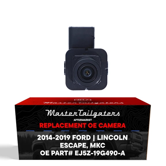 Master Tailgaters Replacement Backup Camera for Ford Escape (2014-2016) / Lincoln MKC (2015-2019) OE Part # EJ5Z-19G490-A