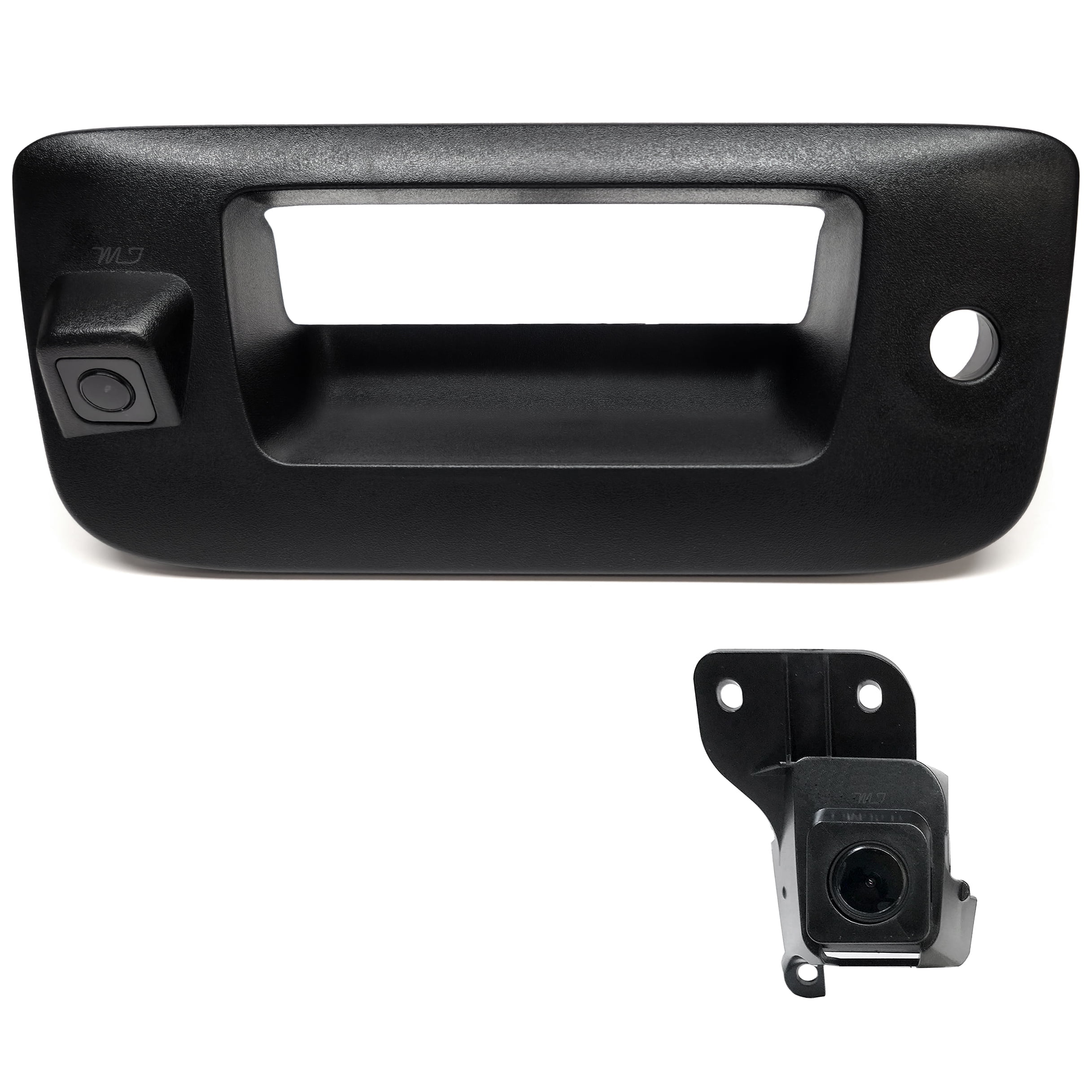 RestylingFactory Chrome Trim Kit For 2015-2017 Chevy Silverado 2500 – Mirror Covers, Door Handles, Tailgate Handle & Camera Hole Cover
