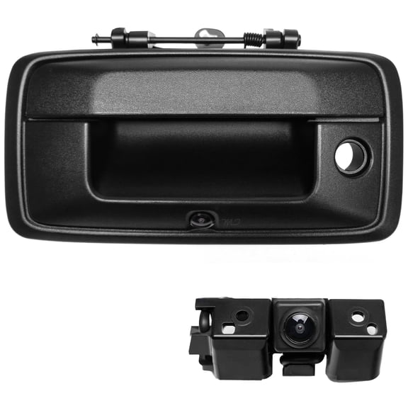 Master Tailgaters Replacement for Chevrolet Silverado / GMC Sierra 1500, 2500, 3500 (2014-2015) Replacement Tailgate Handle Part # 23448681, 23128692 WITH Backup Camera OE Part # 23306741, 22803702