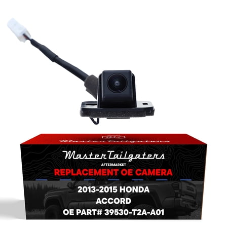 Master Tailgaters Replacement Honda Accord Sedan (EX-L, Touring) 2013, Accord Hybrid (EX-L, Touring) 2014-2015 Backup Camera OE Part # 39530-T2A-A01
